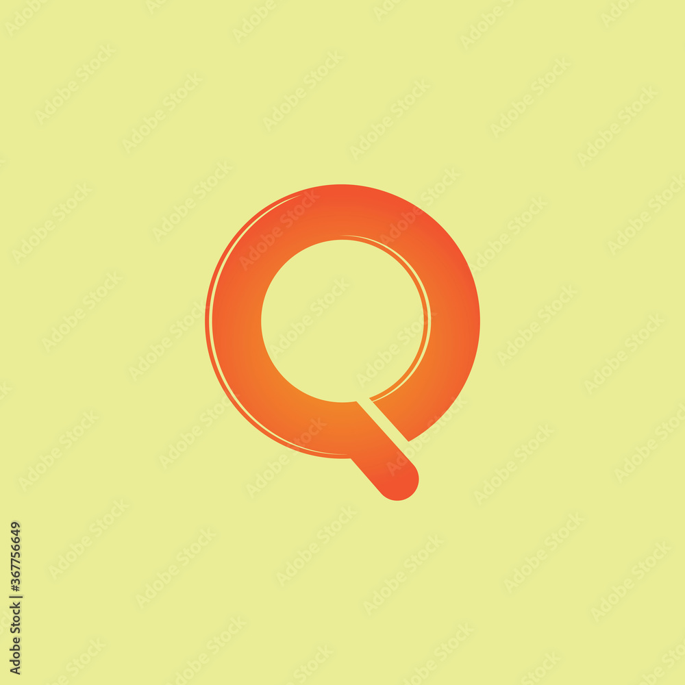 Letter Q logo icon design template elements Letter Q logo icon design template elements