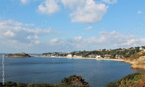 Bay of Trebeurden in Cotes d’Armor, Brittany, France