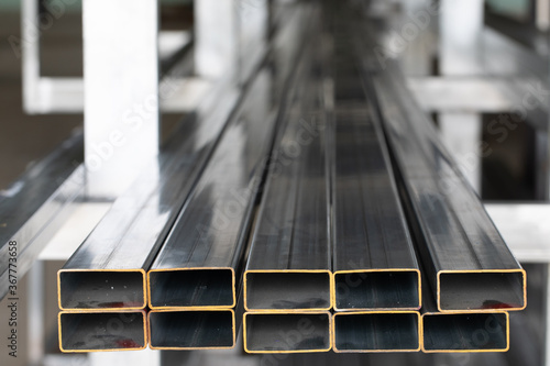 Galvanize box steel on Steel shelves