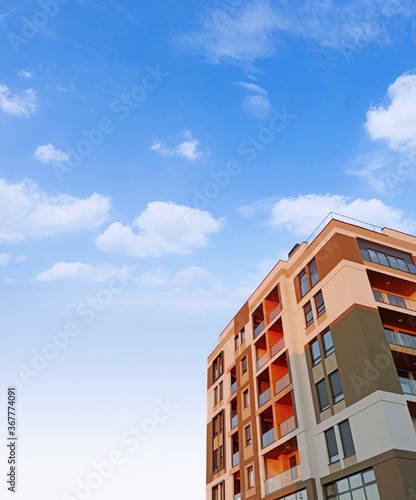 modern apartment building