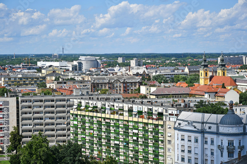 View of Debrecen city, Hungary © majorosl66