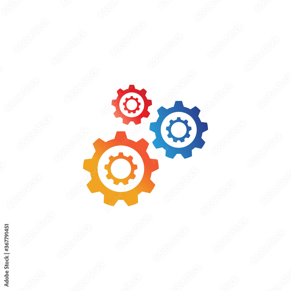 Gear Logo Template vector icon Gear Logo Template vector icon