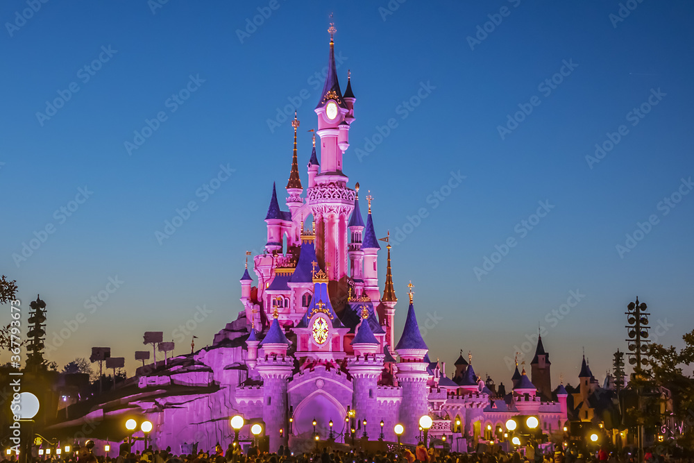 Steam Workshop::Disneyland Castle - Disneyland Paris sleeping beauty