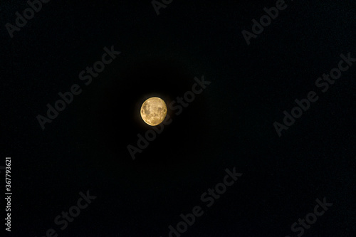 Moonscape Dark Scene, San Juan Province, Argentina photo