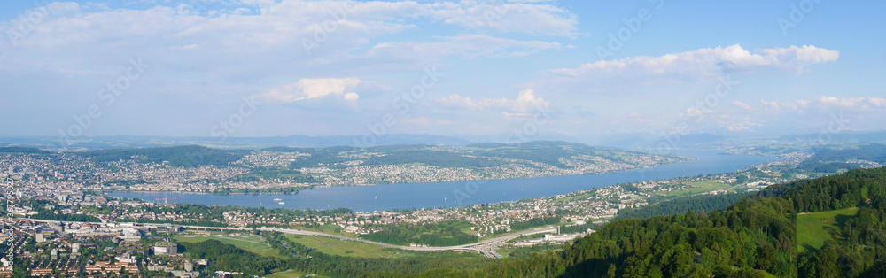 Overview of Zurich lake