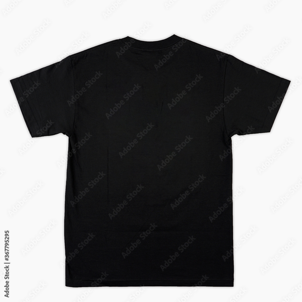 Blank T-Shirt color black template front and back view. blank t-shirt template. Blank tshirt set, for your mockup design to be printed, isolated on a white background. Blank T-Shirt color black template front and back view. blank t-shirt template. Blank tshirt set, for your mockup design to be printed, isolated on a white background.