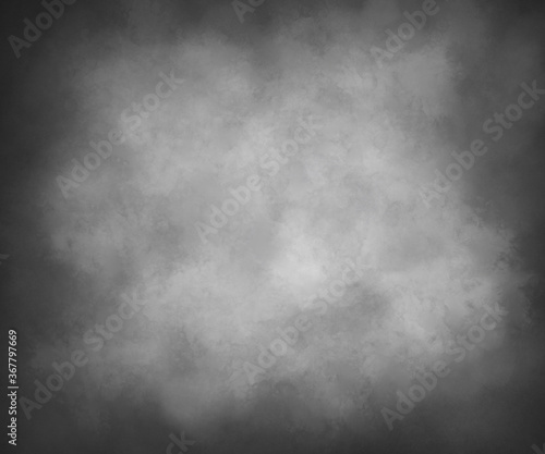 Abstract fog background. Black and gray mist, smoke, beton