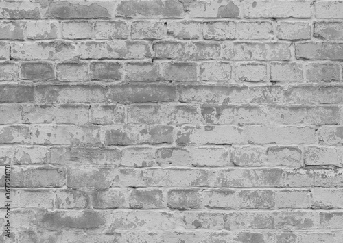 background facade brick wall black and white