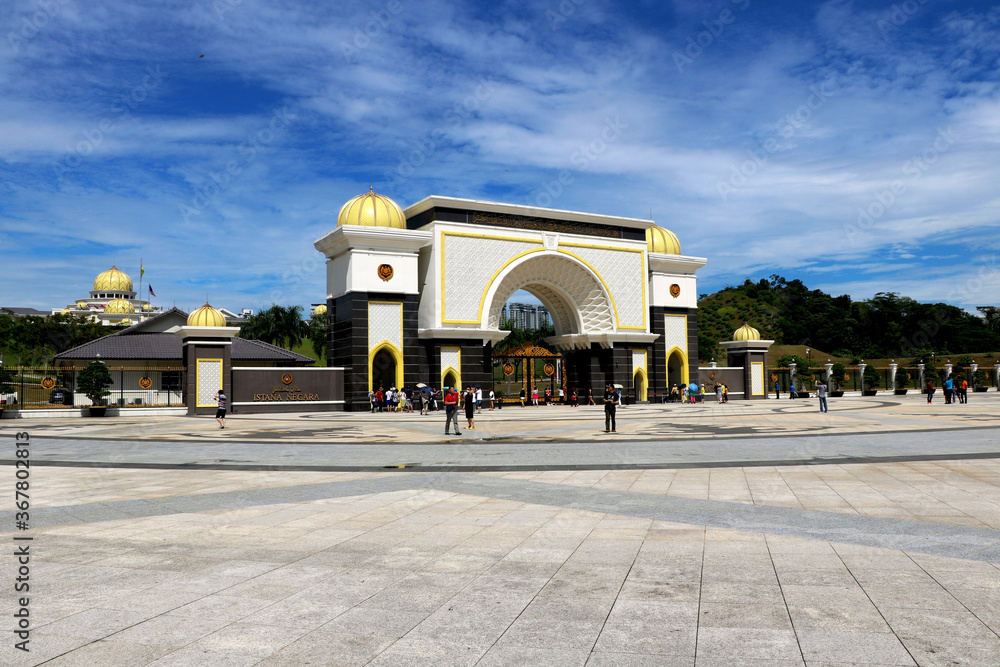 Fototapeta premium Royal Palace Istana Negara in Kuala Lumpur