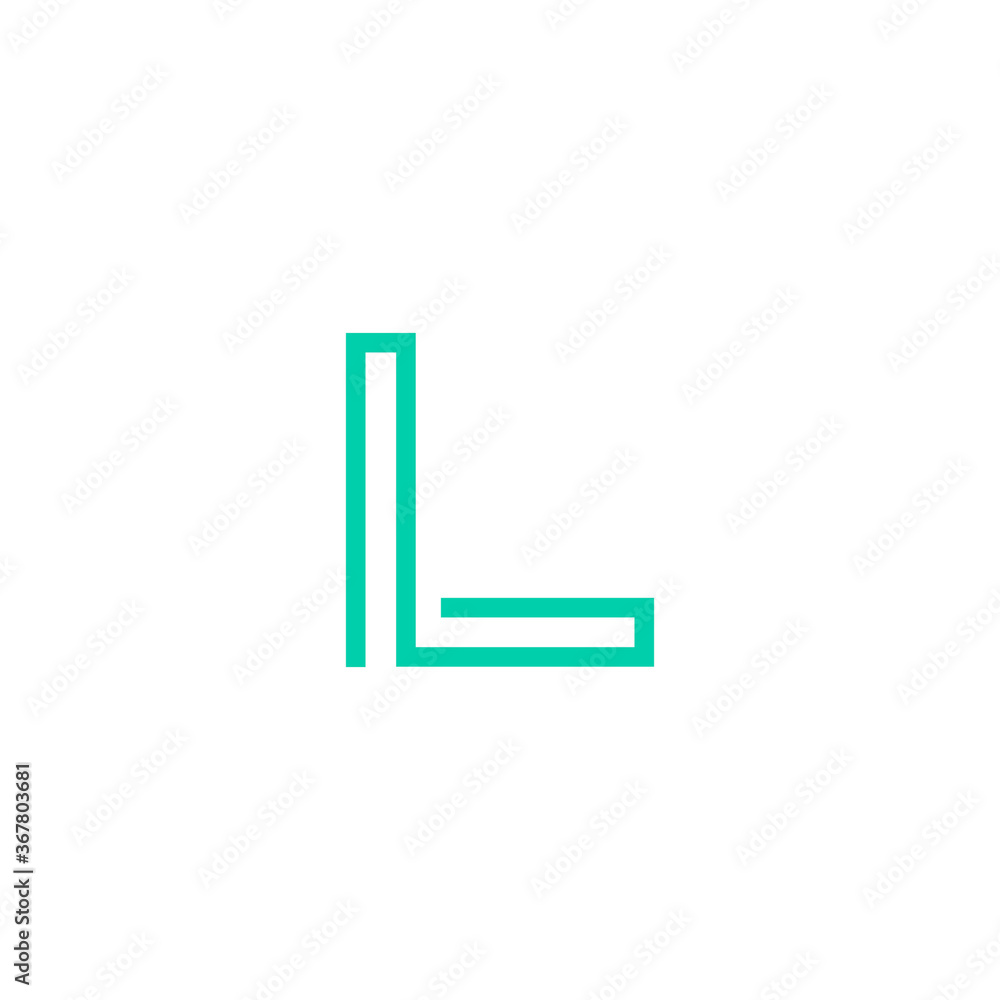 L Letter Logo L Letter Logo