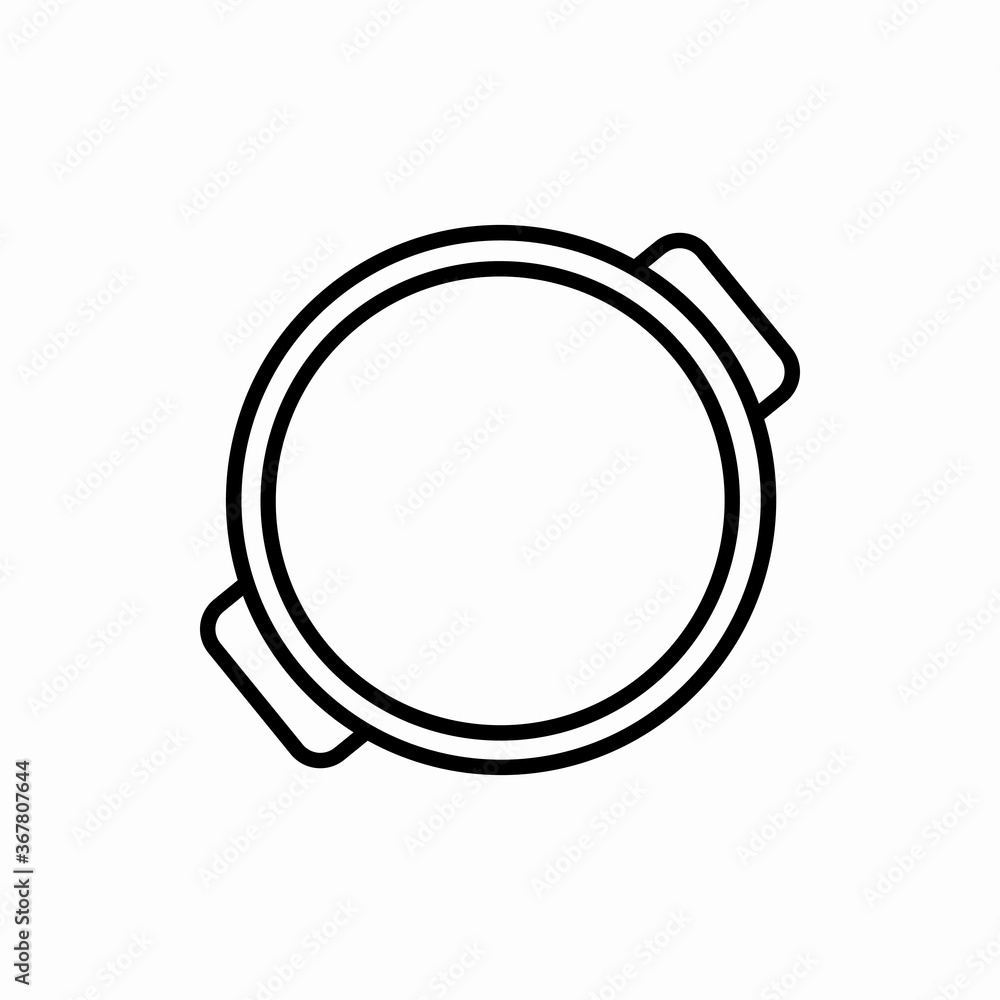Outline pot icon.Pot vector illustration. Symbol for web and mobile