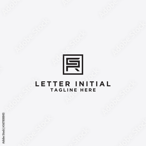 logo design inspiration for companies from the initial letters of the CR logo icon. -Vector	
