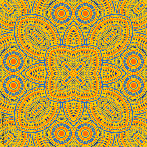 Delicate moroccan zellige tile seamless ornament. Ethnic geometric vector elements. Linens print design. Traditional moroccan zellige tilework eternal pattern. Floor decor graphic design.