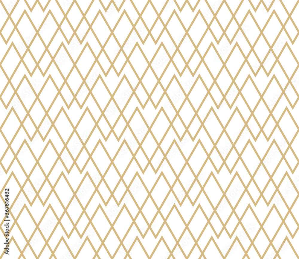 Naklejka premium Abstract stripped rhombus geometric background. Vector illustration