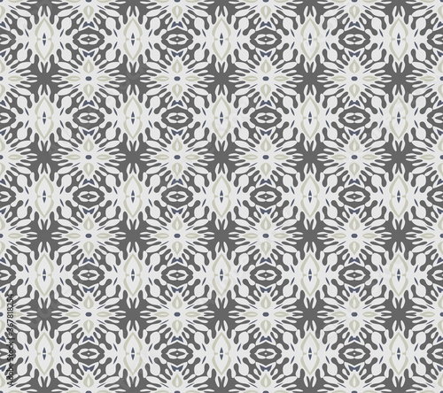Creative color abstract geometric pattern in gray, vector seamless, can be used for printing onto fabric, interior, design, textile,carpet,pillow.