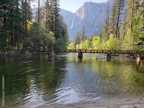 lake in yosemite