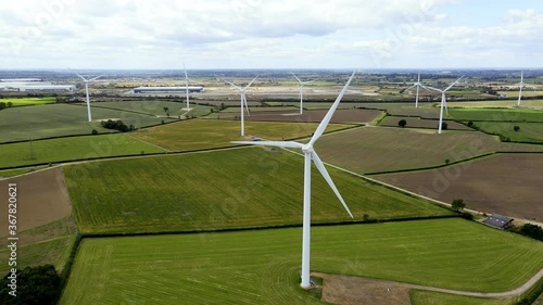 Wind turbine in UK countryside_Graded SL CLEAN KODAK C