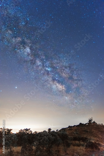 The milky way and the windmill