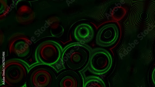 abstract background with circles