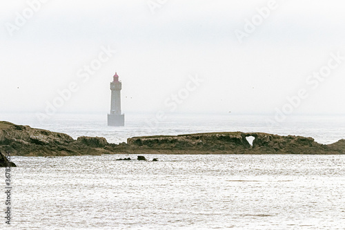 Jument lighthouse, off the island of Ouessant