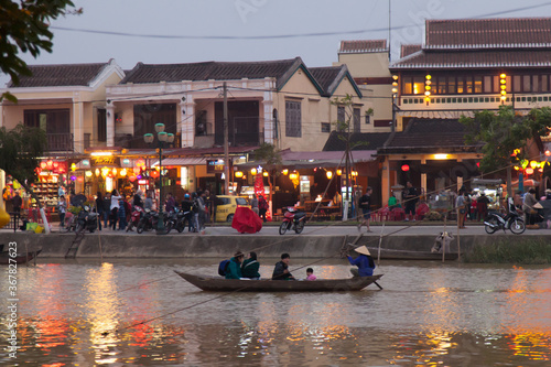 Hoi An Vietnam famous for lanterns and river and holiday destination heritage photo