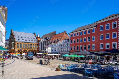 Marktplatz, Minden, Deutschland 