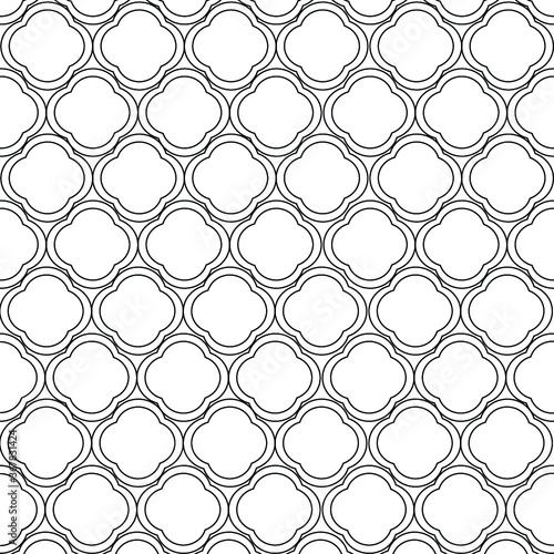 Geometric retro seamless pattern. Vector illustration for your graphic design