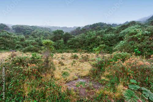 Landscape in Poas Volcano National Park, Costa Rica