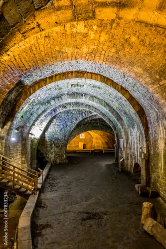 Galerie souterraine de la Grande Saline de Salins-les-bains