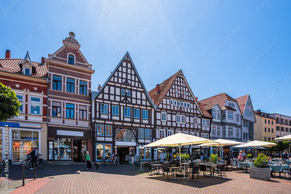 Marktplatz, Stadthagen, Deutschland 
