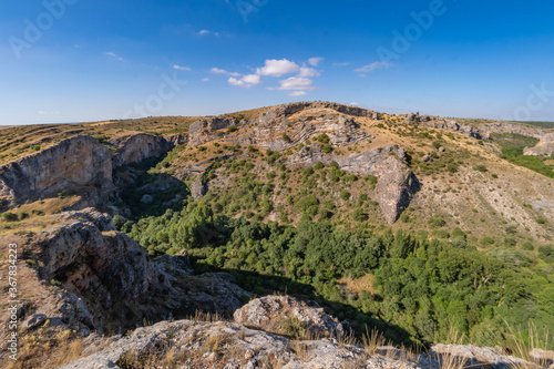 Barranco del Rio Dulce Natural Park (Pelegrina, Guadalajara, Spain) photo