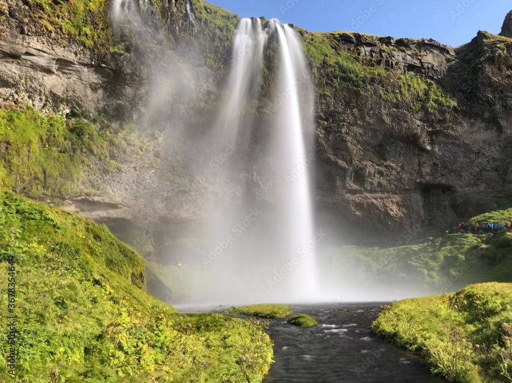 Waterfall in Iceland