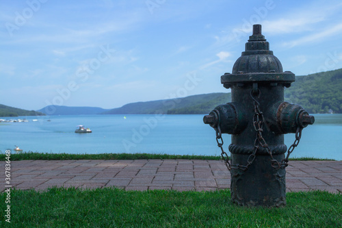 Fire Hydrant in Cooperstown, New York photo