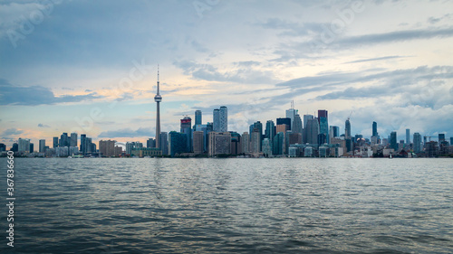 Toronto Skyline with cloudy sky © Brian