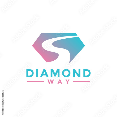 Free Download diamond logo turn - GFXLoad