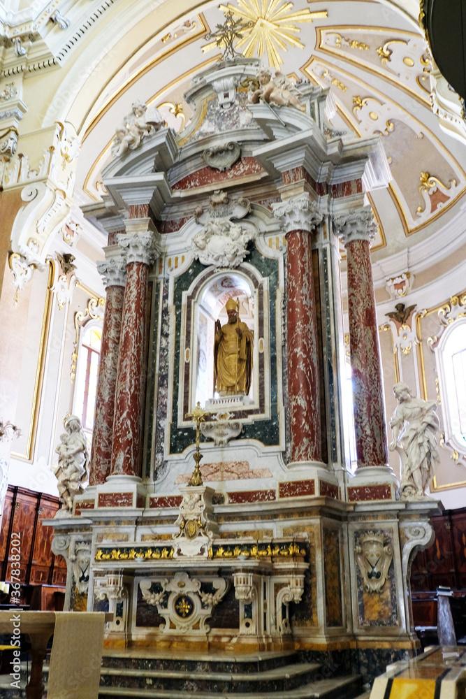 Obraz premium Martina Franca Basilica of San Martino