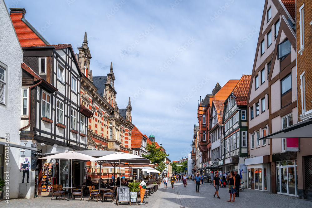 Altstadt, Hameln, Deutschland 
