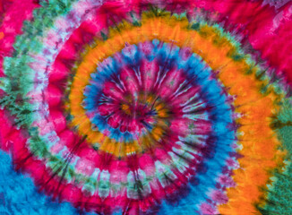 Colorful Abstract Psychedelic Ice Tie Dye Swirl Design