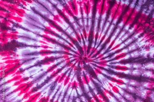 Fototapeta Naklejka Na Ścianę i Meble -  Colorful Abstract Psychedelic Ice Tie Dye Swirl Design