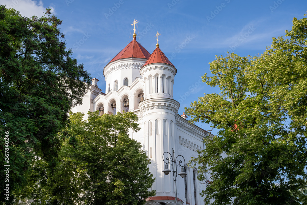The Cathedral of the Theotokos in Vilnius, Lithuania. The episcopal see of the Orthodox Christian Church The Cathedral of the Theotokos in Vilnius, Lithuania. The episcopal see of the Orthodox Christian Church