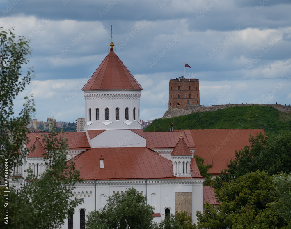 The Cathedral of the Theotokos in Vilnius, Lithuania. The episcopal see of the Orthodox Christian Church The Cathedral of the Theotokos in Vilnius, Lithuania. The episcopal see of the Orthodox Christian Church