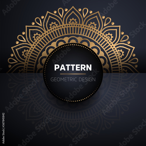 luxury ornamental mandala design background