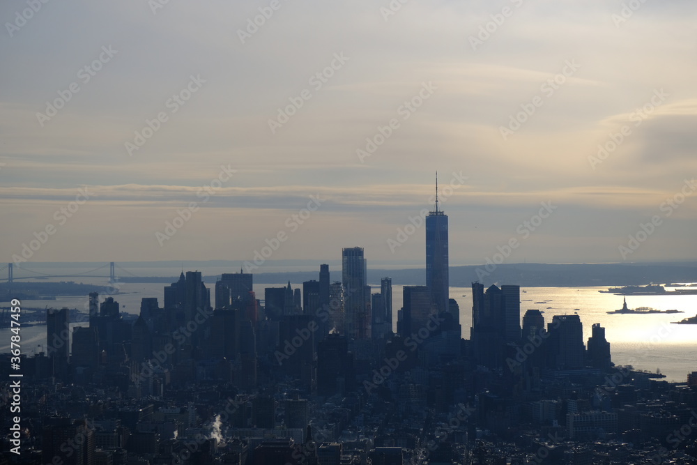 Obraz premium New York Sunset