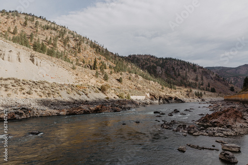 view of the river British columbia, canada