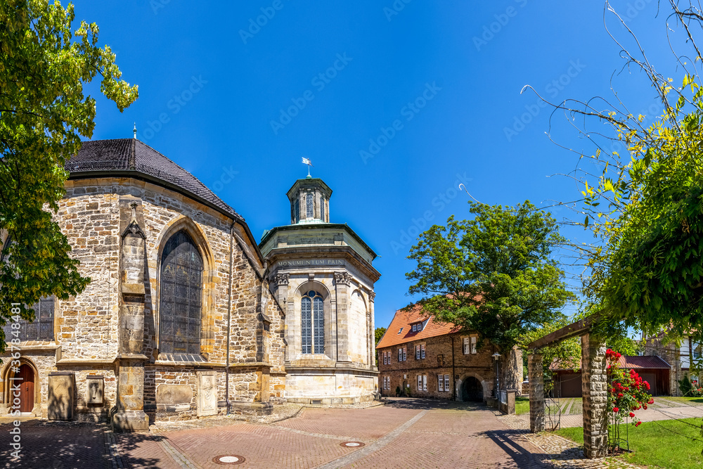 Mausoleum, Sankt Martini Kirche, Stadthagen, Deutschland 