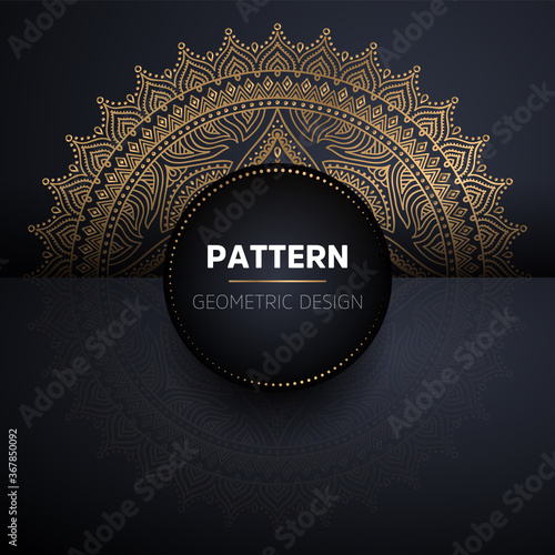 luxury ornamental mandala design background