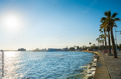 Promenade embankment Paphos...