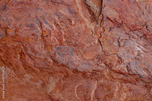 Ukrainian open mining stones texture and background.