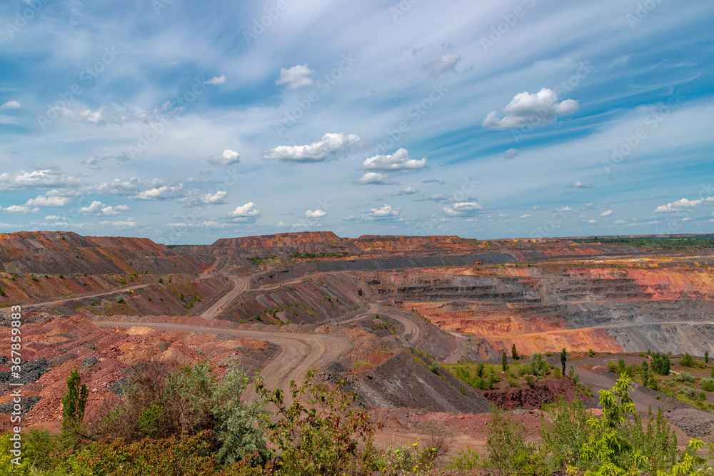Fototapeta premium Ukraine, Krivoy Rog, unique place called
