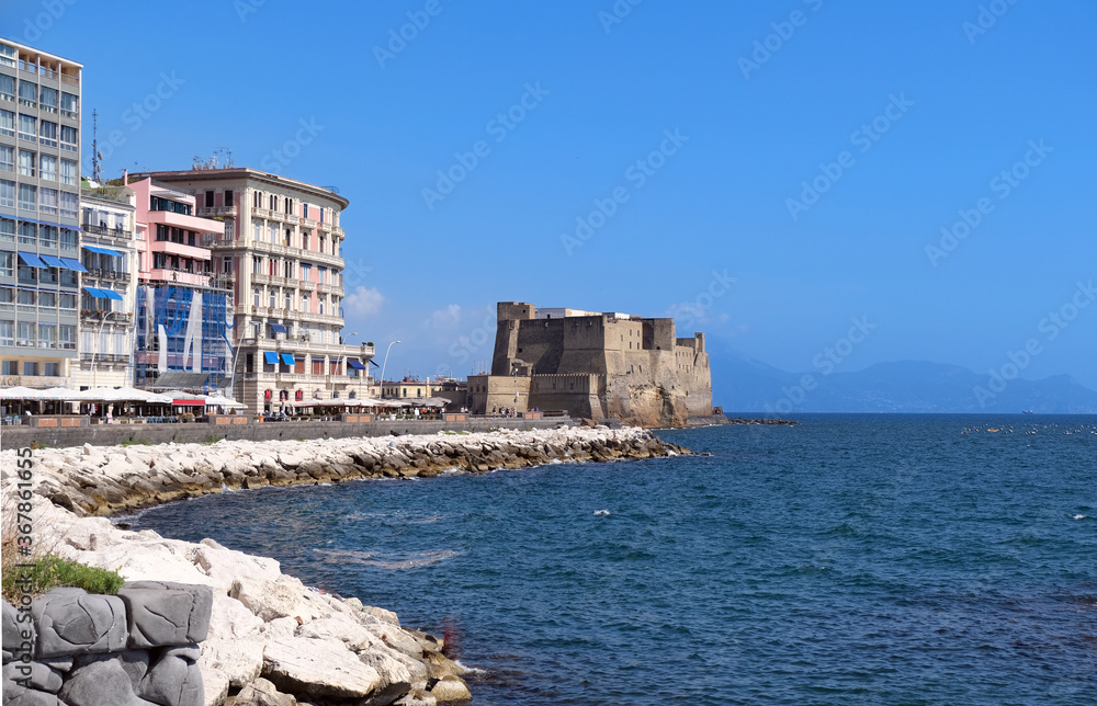 Fototapeta premium Napoli Castel dell'Ovo
